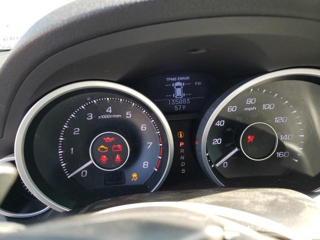 2HNYB1H44AH501443 - 2010 ACURA ZDX TECHNOLOGY ვერცხლისფერი ფოტო 9