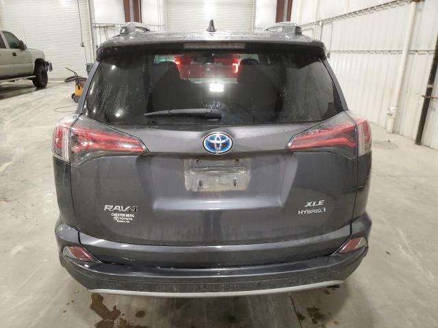 JTMRJREV2HD134820 - 2017 TOYOTA RAV4 HV LE GRAY photo 6