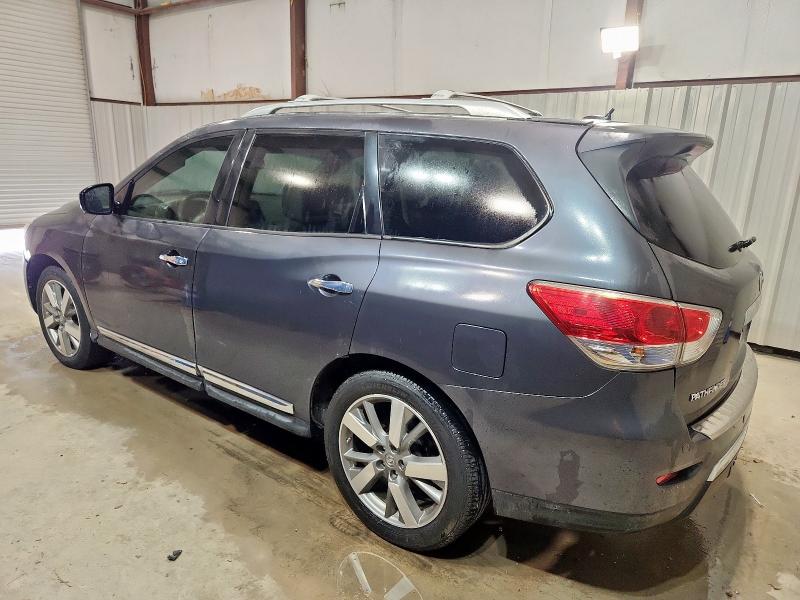 5N1AR2MN6EC603449 - 2014 NISSAN PATHFINDER S GRAY photo 2
