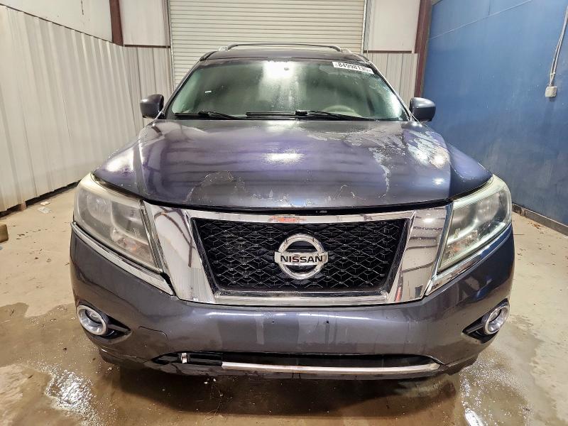 5N1AR2MN6EC603449 - 2014 NISSAN PATHFINDER S GRAY photo 5