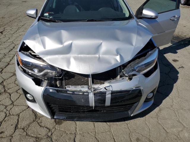 2T1BURHE2GC715329 - 2016 TOYOTA COROLLA L SILVER photo 11