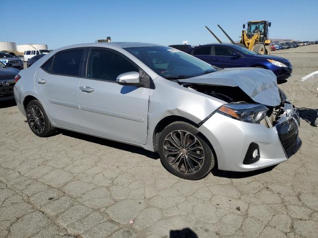 2T1BURHE2GC715329 - 2016 TOYOTA COROLLA L SILVER photo 4