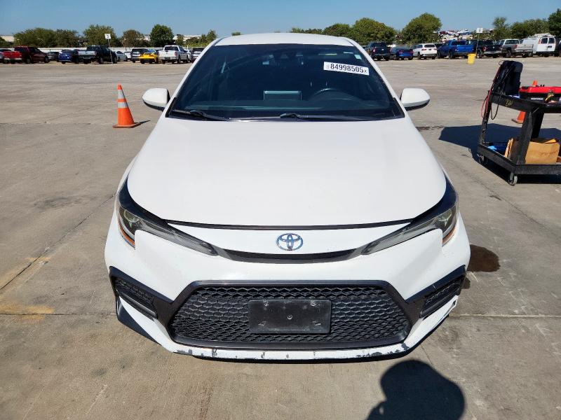 JTDS4RCE3LJ029872 - 2020 TOYOTA COROLLA SE თეთრი ფოტო 5