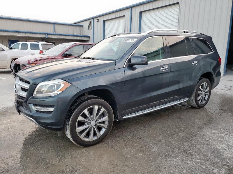 4JGDF7CE1DA101995 - 2013 MERCEDES-BENZ GL 450 4MATIC GRAY photo 1