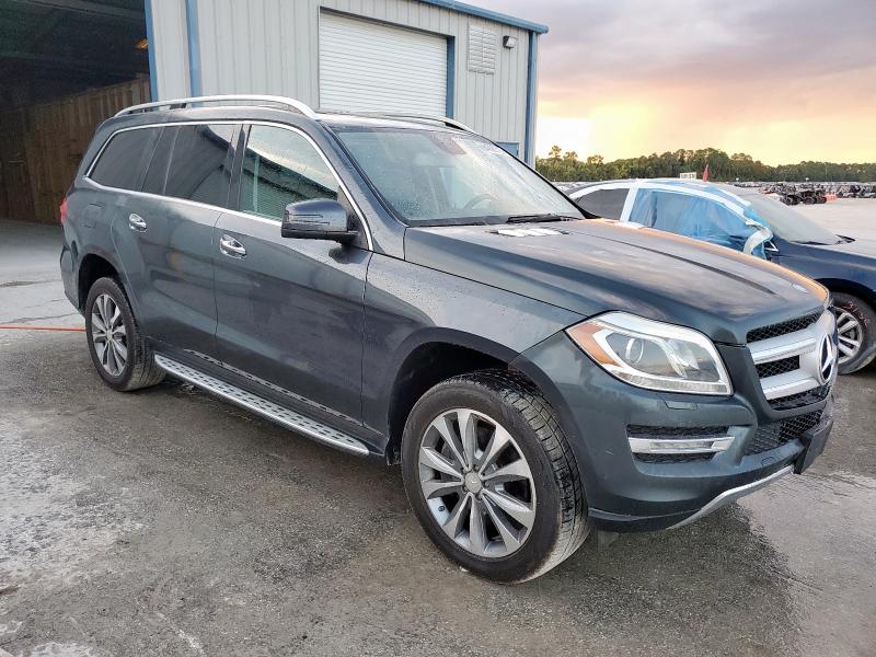 4JGDF7CE1DA101995 - 2013 MERCEDES-BENZ GL 450 4MATIC GRAY photo 4