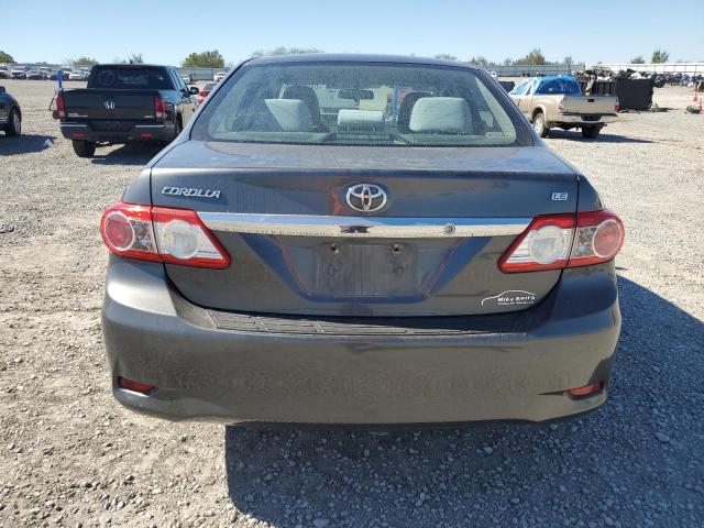 2T1BU4EE2BC638316 - 2011 TOYOTA COROLLA BASE Gris foto 6