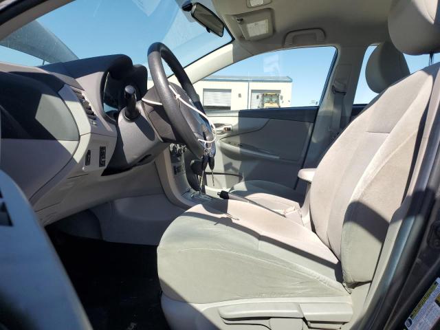 2T1BU4EE2BC638316 - 2011 TOYOTA COROLLA BASE Gris foto 7