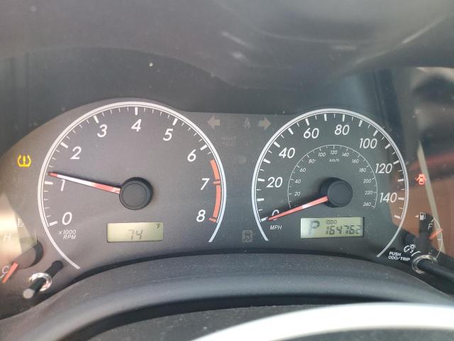 2T1BU4EE2BC638316 - 2011 TOYOTA COROLLA BASE Gris foto 9