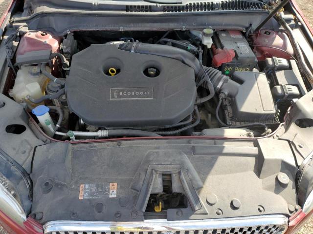 3LN6L5E92HR610964 - 2017 LINCOLN MKZ RESERVE წითელი ფოტო 11