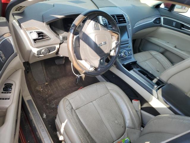 3LN6L5E92HR610964 - 2017 LINCOLN MKZ RESERVE წითელი ფოტო 8