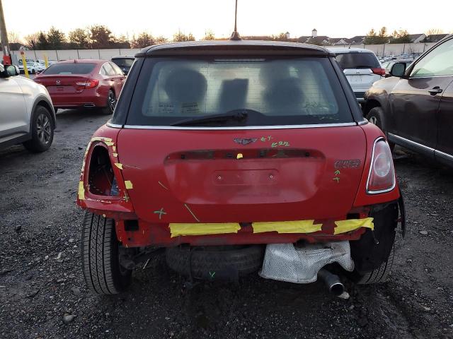 WMWSU3C55DT373591 - 2013 MINI COOPER RED photo 6