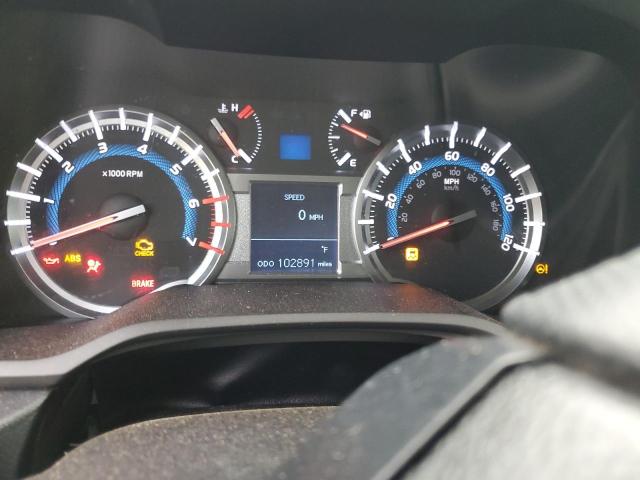 JTEBU5JR9K5620161 - 2019 TOYOTA 4RUNNER SR5/SR5 PREMIUM Մոխրագույն լուսանկար 9