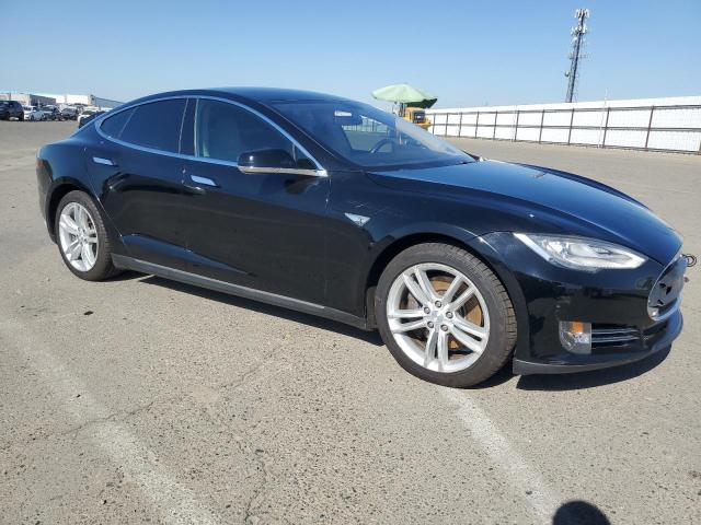 5YJSA1H16EFP32795 - 2014 TESLA MODEL S BLACK photo 4