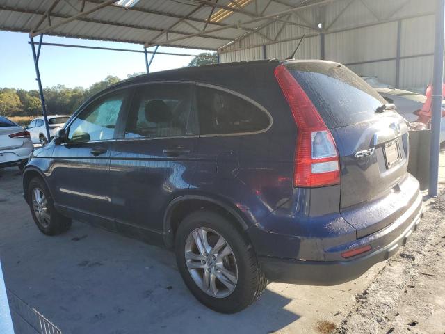 5J6RE4H53AL087919 - 2010 HONDA CR-V EX BLUE photo 2