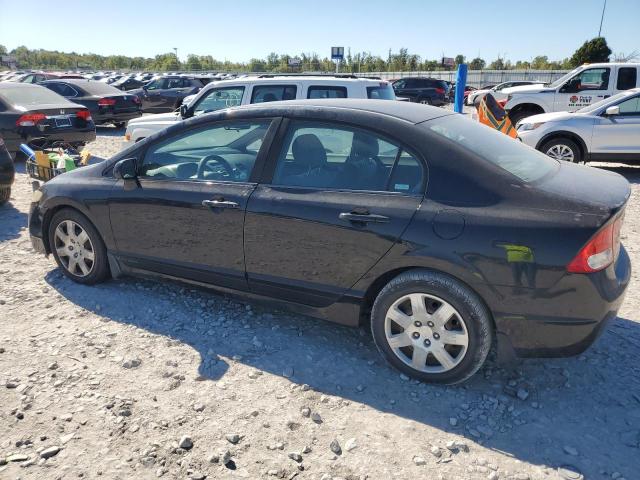 19XFA16539E035779 - 2009 HONDA CIVIC LX BLACK photo 2