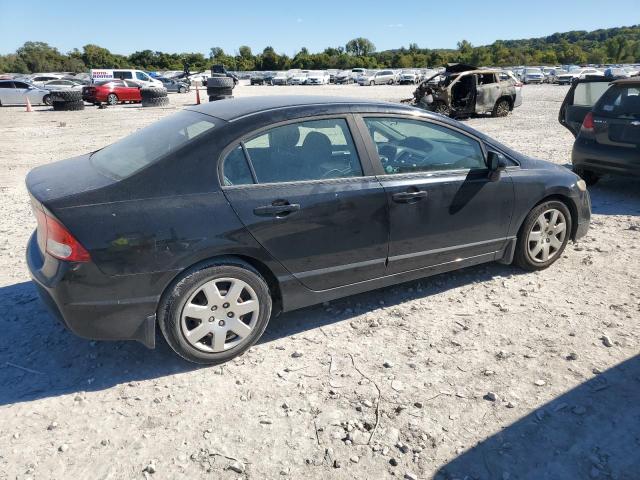 19XFA16539E035779 - 2009 HONDA CIVIC LX BLACK photo 3