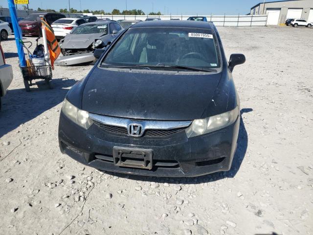 19XFA16539E035779 - 2009 HONDA CIVIC LX BLACK photo 5