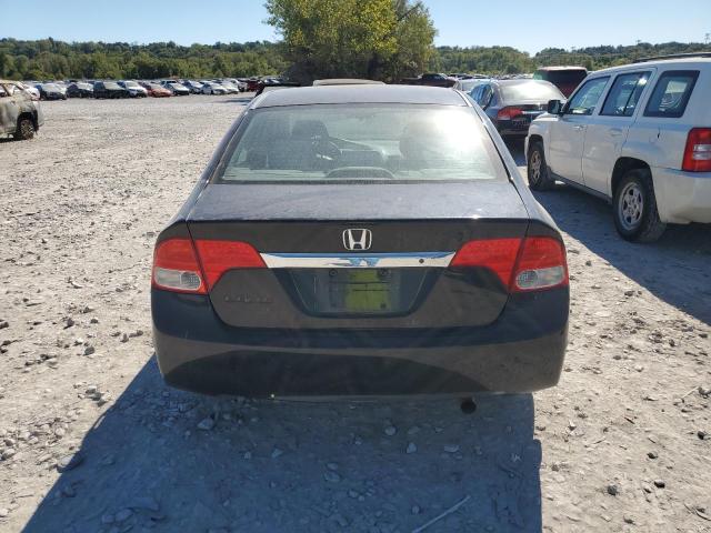 19XFA16539E035779 - 2009 HONDA CIVIC LX BLACK photo 6