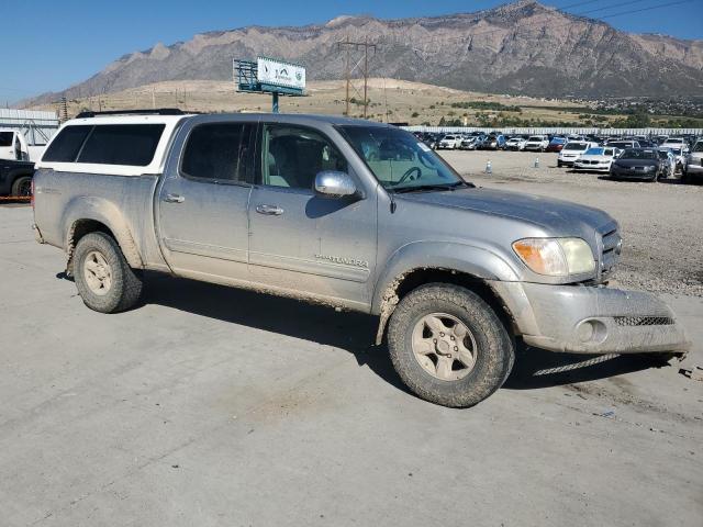 5TBDT44136S517746 - 2006 TOYOTA TUNDRA DOUBLE CAB SR5 SILVER photo 4