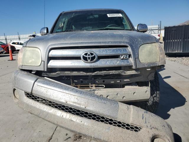 5TBDT44136S517746 - 2006 TOYOTA TUNDRA DOUBLE CAB SR5 SILVER photo 5