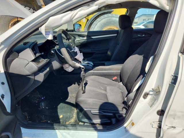 19XFC2F6XKE040265 - 2019 HONDA CIVIC LX Սպիտակ լուսանկար 7