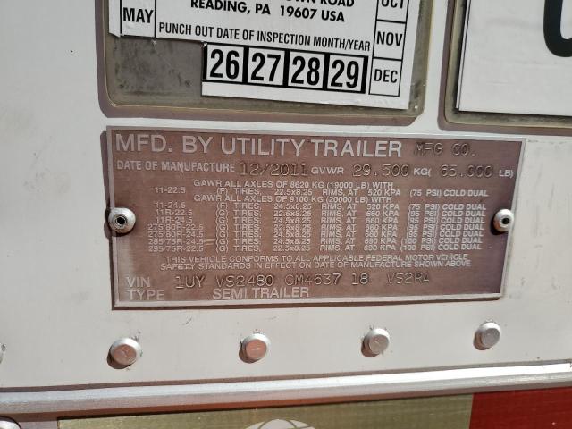 1UYVS2480CM463718 - 2012 UTILITY VS2RA Ağ foto 10