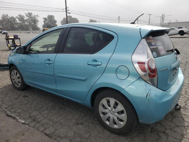 JTDKDTB35D1040791 - 2013 TOYOTA PRIUS C 青绿色 照片 2