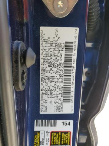 3TMLU4EN1EM153620 - 2014 TOYOTA TACOMA DOUBLE CAB Mavi foto 12