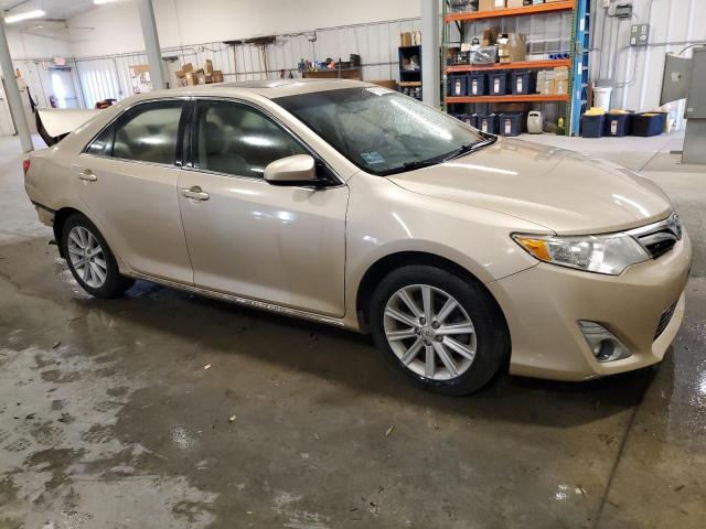 4T4BF1FK4CR233688 - 2012 TOYOTA CAMRY BASE 棕色 照片 4