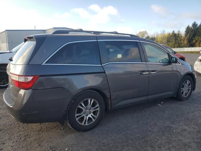 5FNRL5H48BB082745 - 2011 HONDA ODYSSEY EX GRAY photo 3