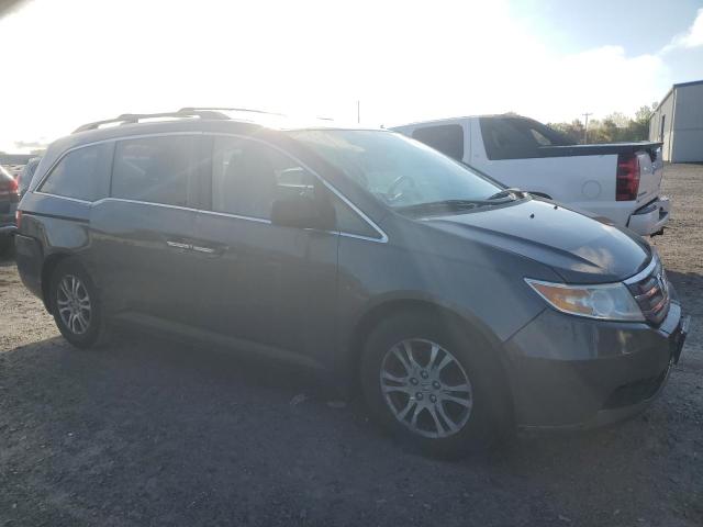 5FNRL5H48BB082745 - 2011 HONDA ODYSSEY EX GRAY photo 4