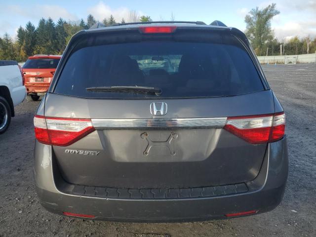 5FNRL5H48BB082745 - 2011 HONDA ODYSSEY EX GRAY photo 6
