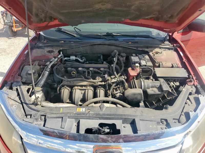 3FAHP0HA4AR110830 - 2010 FORD FUSION SE წითელი ფოტო 11
