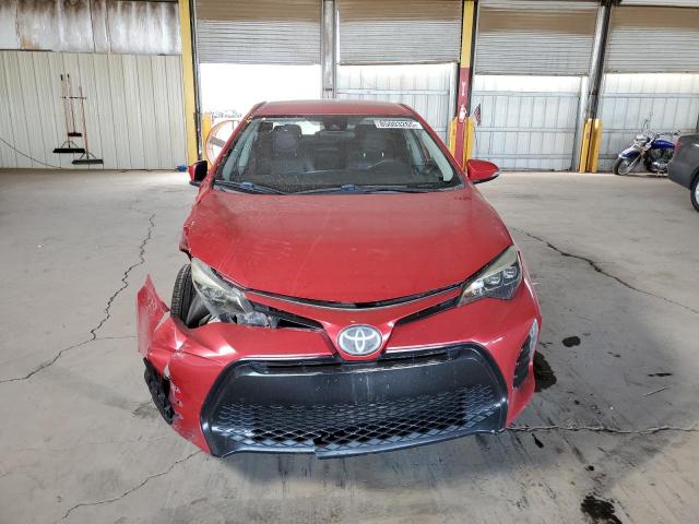 2T1BURHE3HC910891 - 2017 TOYOTA COROLLA L RED photo 5