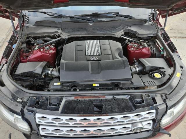 SALWR2FV0HA153250 - 2017 LAND ROVER RANGE ROVE HSE RED photo 12