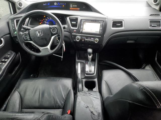 19XFB2F94DE214296 - 2013 HONDA CIVIC EXL თეთრი ფოტო 8