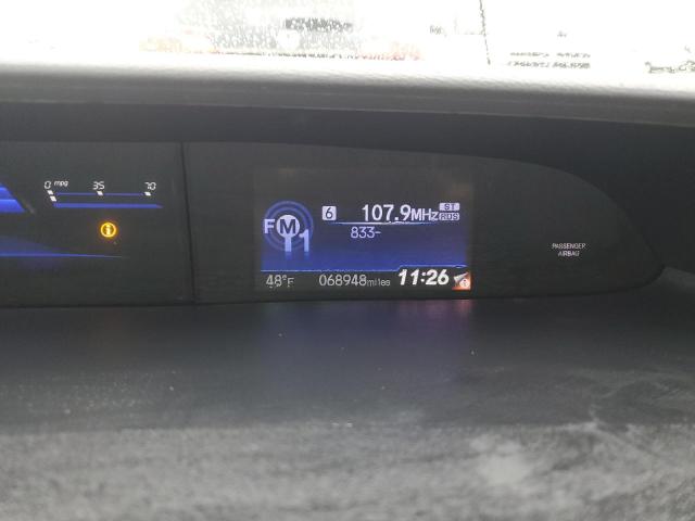 19XFB2F94DE214296 - 2013 HONDA CIVIC EXL თეთრი ფოტო 9