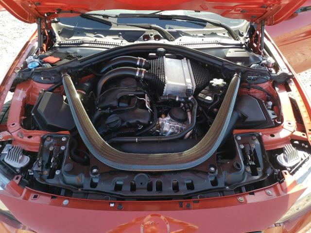 WBS4Z9C53JED22747 - 2018 BMW M4 ORANGE photo 11