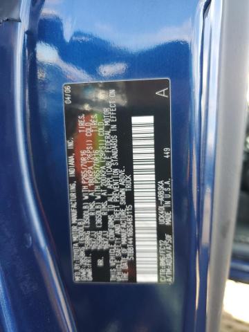 5TBBT44166S483115 - 2006 TOYOTA TUNDRA ACCESS CAB SR5 BLUE photo 12