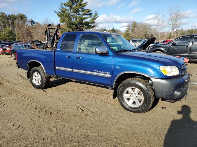 5TBBT44166S483115 - 2006 TOYOTA TUNDRA ACCESS CAB SR5 BLUE photo 4