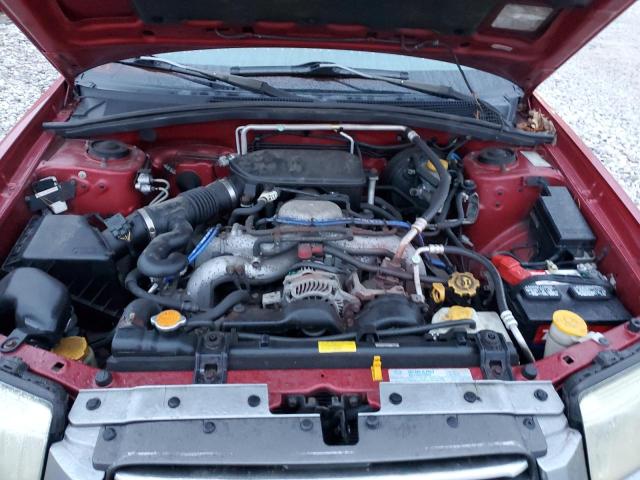 JF1SG67607H707957 - 2007 SUBARU FORESTER 2.5X LL BEAN RED photo 12