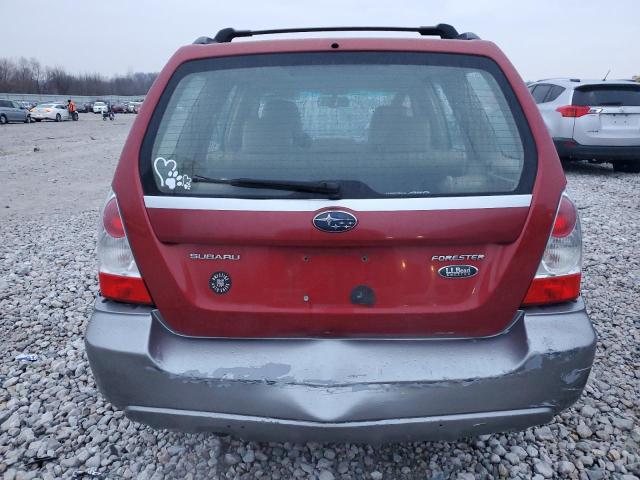 JF1SG67607H707957 - 2007 SUBARU FORESTER 2.5X LL BEAN RED photo 6