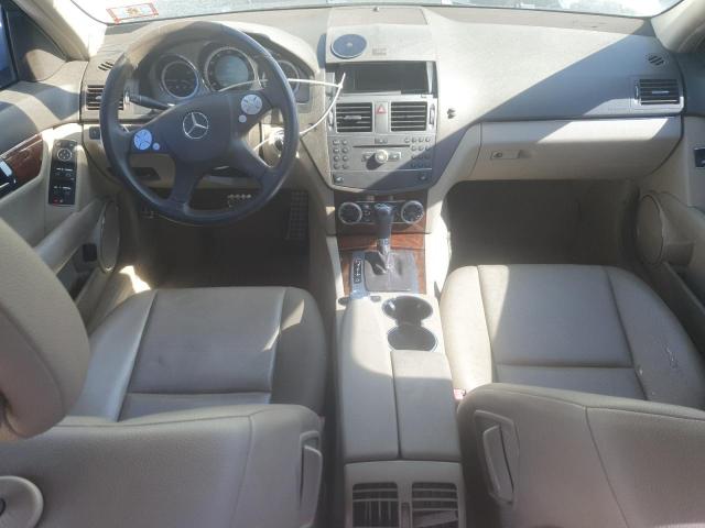 WDDGF8BB8BR155670 - 2011 MERCEDES-BENZ C 300 4MATIC WHITE photo 8