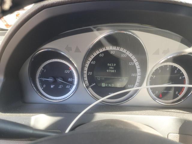 WDDGF8BB8BR155670 - 2011 MERCEDES-BENZ C 300 4MATIC WHITE photo 9