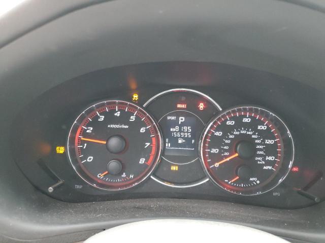 JF2SHGGC3CH470220 - 2012 SUBARU FORESTER TOURING GRAY photo 9