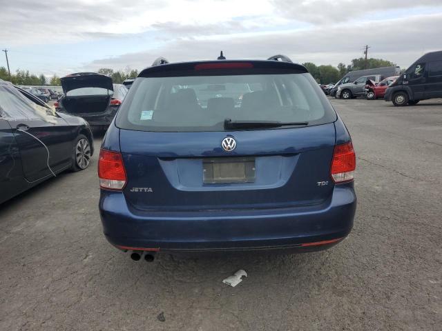 3VWPL7AJ3DM601232 - 2013 VOLKSWAGEN JETTA TDI أزرق صورة 6