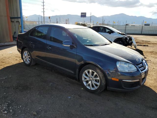 3VWRX7AJ3AM155950 - 2010 VOLKSWAGEN JETTA SE BLUE photo 4