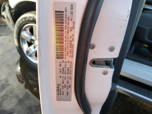 3C6RR7LT8HG584559 - 2017 RAM 1500 SLT WHITE photo 13