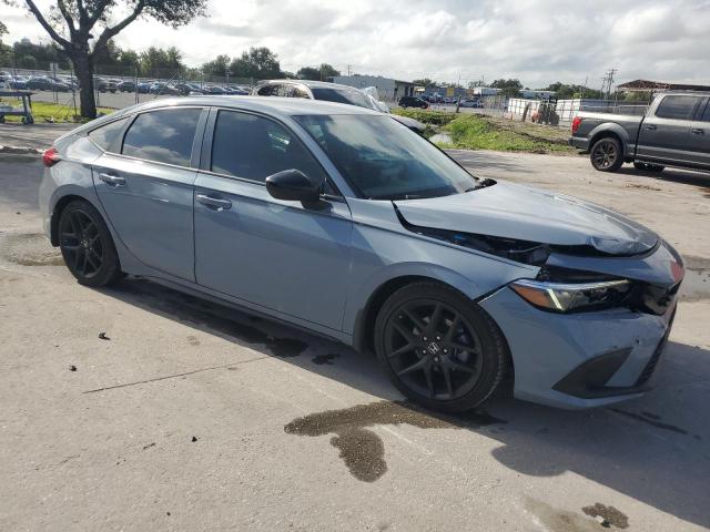 19XFL2H83NE023746 - 2022 HONDA CIVIC SPORT GRAY photo 4