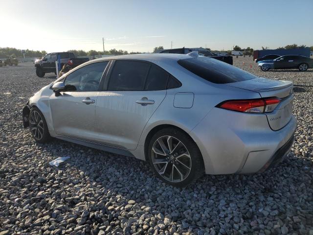 5YFS4MCE4MP058166 - 2021 TOYOTA COROLLA SE Արծաթագույն լուսանկար 2